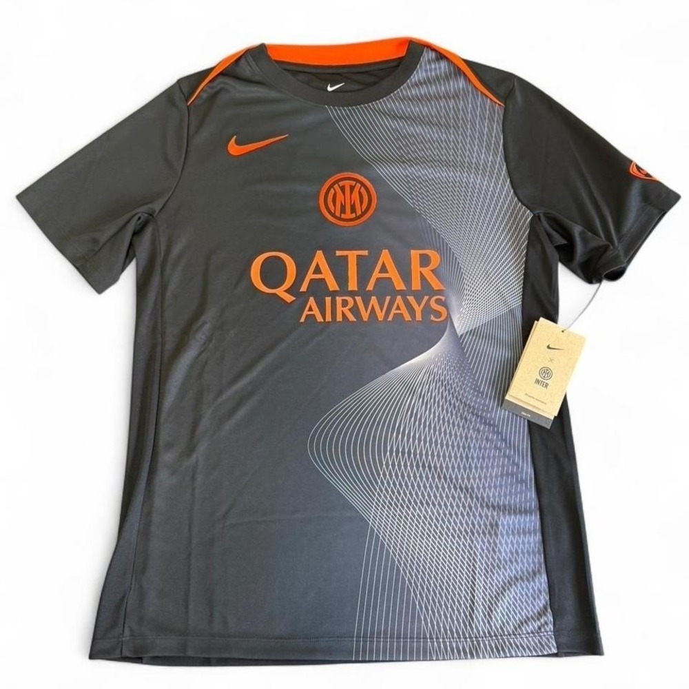 Nike Inter Milan 2022/23 Third Kit black multi coloured jersey